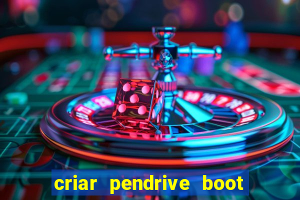 criar pendrive boot windows 10